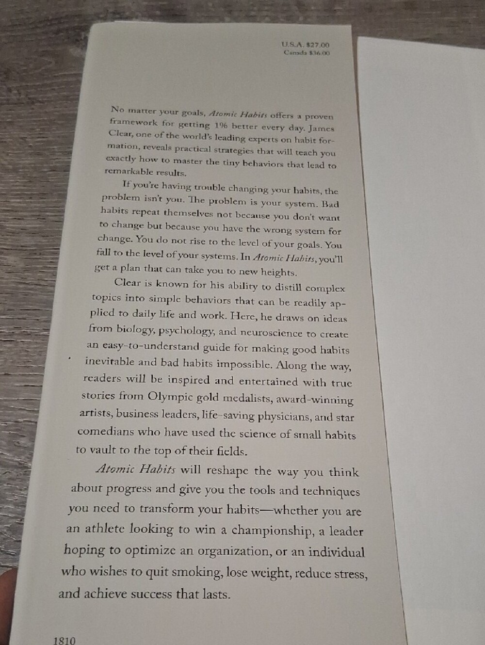 Original Penguin White & Gold Hardcover Book Back - Picture 3 of 5